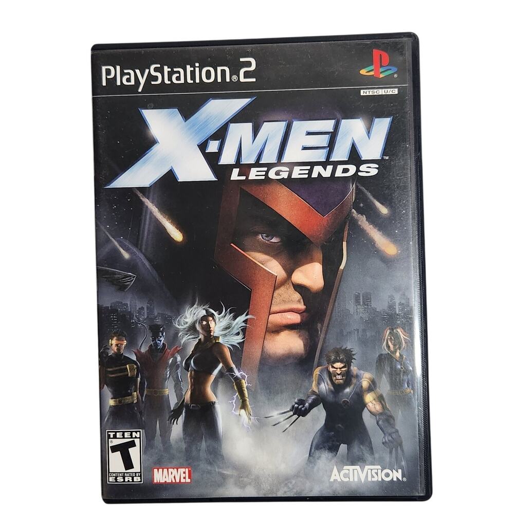 PS2 Marvel X-Men Legends CIB Activision 2004 VG+ Pre-owned